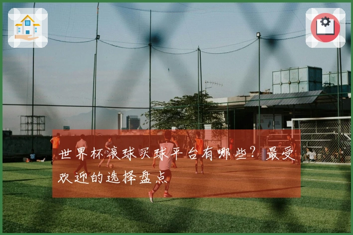 世界杯滚球买球平台有哪些？最受欢迎的选择盘点